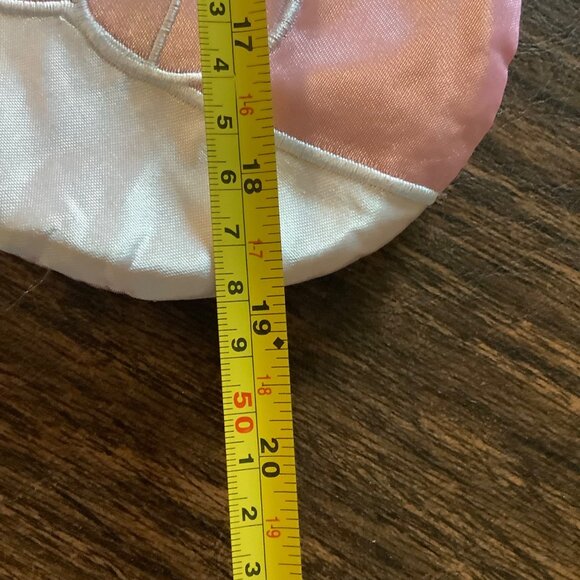 Christmas Eve by Santa's Best Princess Christmas Stocking Pink Embroidery 19” - Picture 8 of 8